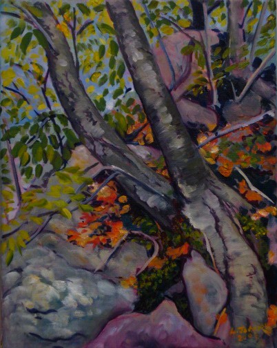 Larry Johnson artist, nature painting, landscape