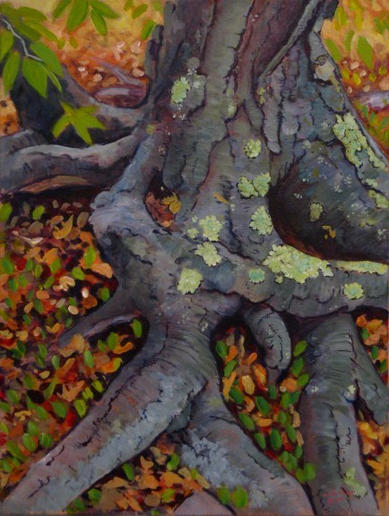 Larry Johnson artist, nature painting, landscape