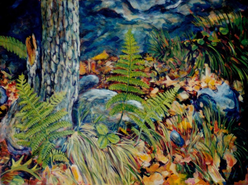 Larry Johnson artist, nature painting, landscape