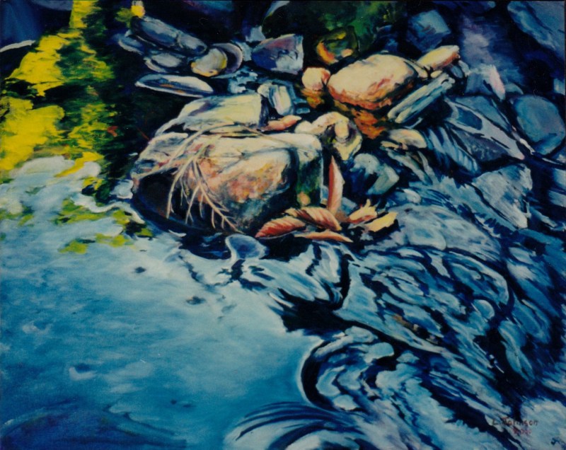 Larry Johnson artist, nature painting, landscape