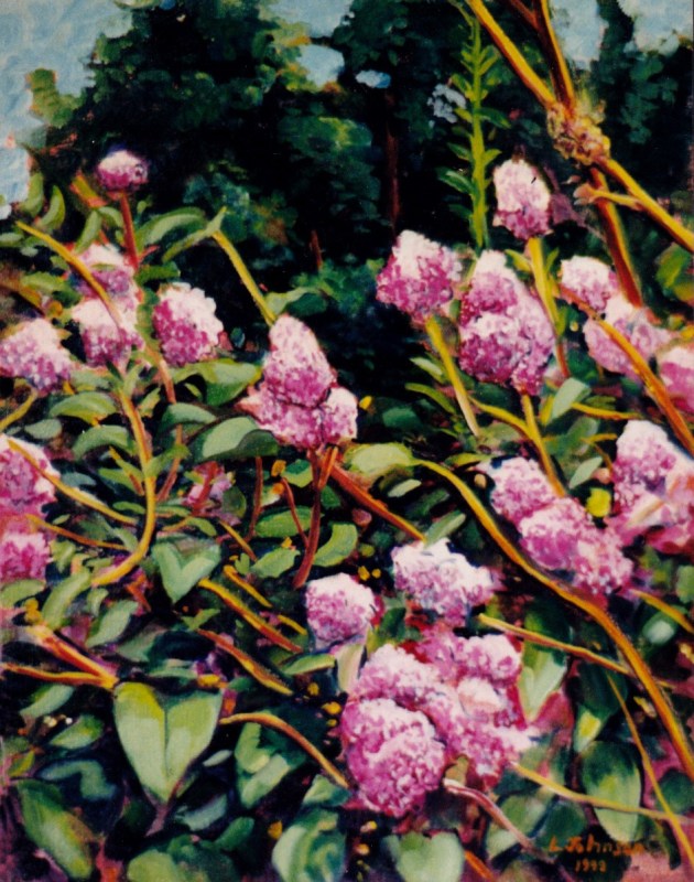 Larry Johnson artist, nature painting, landscape