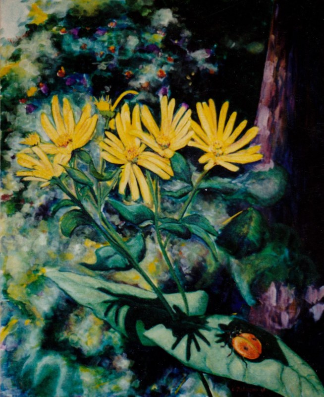 Larry Johnson artist, nature painting, landscape