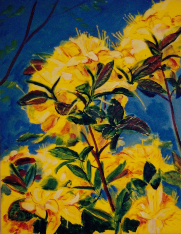 Larry Johnson artist, nature painting, landscape