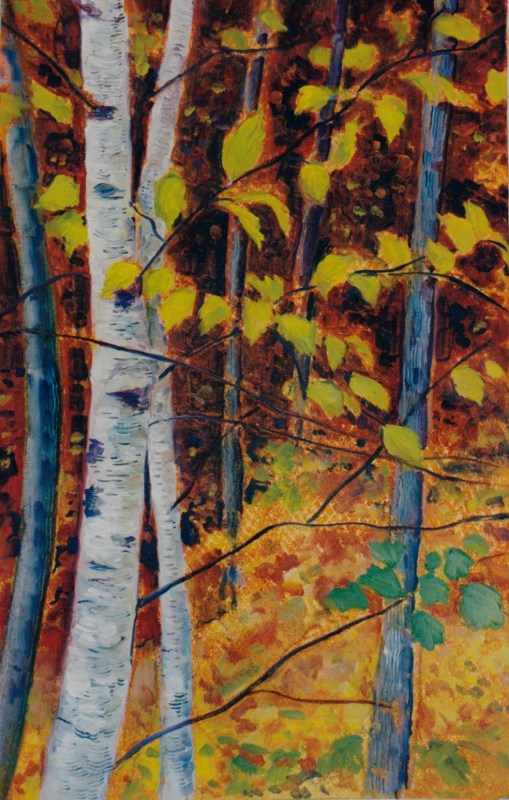 Larry Johnson artist, nature painting, landscape