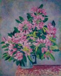 Larry Johnson artist, oil painting, bouquet, floral, art, nature painting